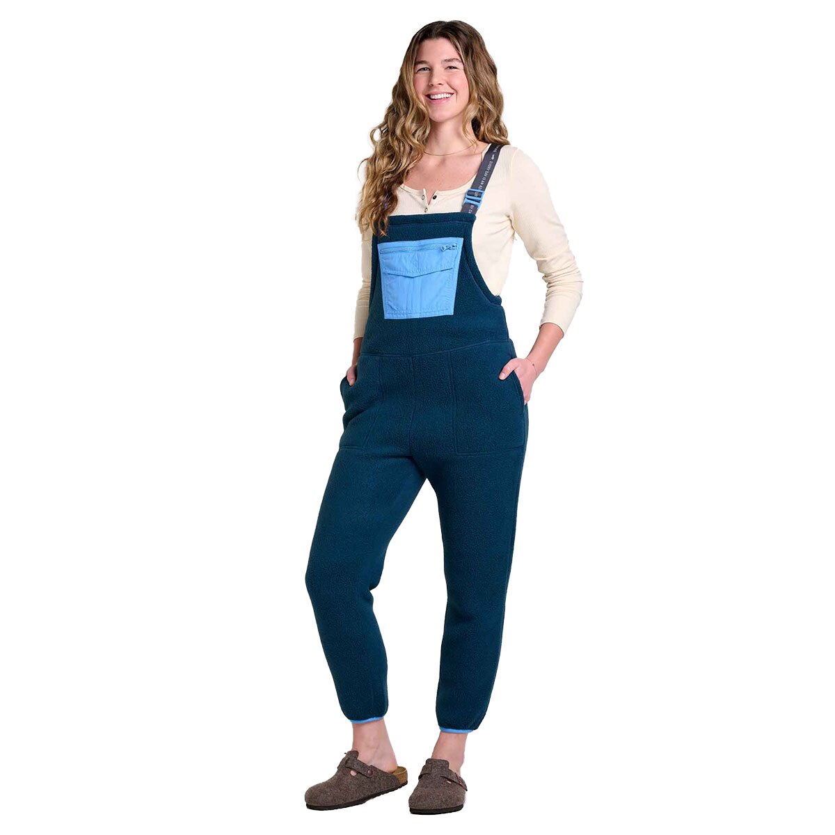 Toad&Co Campo Fleece Overall Women's in Midnight